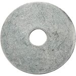 1/4 x 2" Fender Washers, Large Diameter, Stainless Steel 18-8, Plain Finish, Quantity 25 by Fastenere