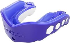 Shock Doctor Gel Max Flavor Fusion Convertible Mouth Guard, Blue Raspberry, Adult