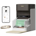 PETLIBRO RFID Automatic Cat Feeder, 5G Wi-Fi Automatic Pet Feeder, 3L One Auto Cat Feeder App Control with Collar Tag Sensor, Tag Activated Automatic Cat Food Dispenser 1-10 Program Meals Control