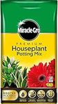 Miracle-Gro Premium Houseplant Potting Mix compost - 10 Litre Bag, (New 2020 Range), Yellow