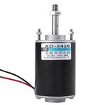 12/24V 30W CW/CCW Permanent Magnet DC Motor, Electric High Torque High Speed Motor for DIY Generator(24V 6000RPM)