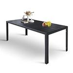 LUCKYERMORE Outdoor Dining Table fo