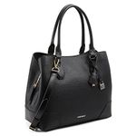 Nine West Women's Brooklyn Jet Set Carryall, Black, One Size