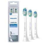 Philips Sonicare Optimal Plaque Control Replacement Brush Heads, White, 3 pack, HX9023/92