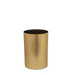 Umbra Metalla 4.75-Gallon(18L) Trash Can, Matte, Brass Look