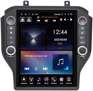 LINKSWELL GEN 5 Car Radio for Ford Mustang 2015-2023 Android Car Stereo 12.1 Inch Touch Screen Upgrade with Wireless CarPlay Bluetooth GPS Navigation