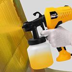 ISTARA Paint Zoom Sprayer - Portable Power Spray Machine, Heavy Duty Electric Gun for Home, Office, Garage & Work Place - White