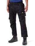 Snickers Workwear Allroundwork Elastic Pants with Floating Pockets Size 156, Steel Grey/Black, One