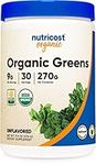 Nutricost Organic Greens Powder, 30