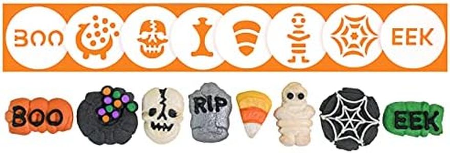 Impress Bakeware Halloween Two 8 Disk Set for Cookie Presses