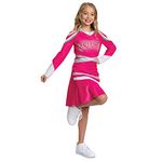 Disguise Addison Cheer Costume for Kids, Official Disney Zombies Costume Outfit, Child Size Medium (7-8)