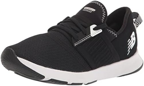 New Balance Women's Nergize V3 Cross Trainer, Black/White, 8