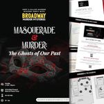 Masquerade and Murder: Ghosts of Our Past | Masquerade Murder Mystery Game | Flexible 4-20+ Players | Physical Game Kit