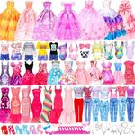 46 Pcs Doll Clothes and Accessories