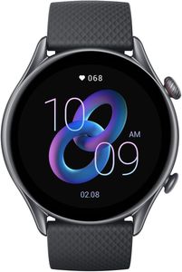 Amazfit GTR 3 Pro Smart Watch, 1.45” AMOLED, GPS, 150+ Sports Modes, Black