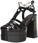 CIRCUS NY BY SAM EDELMAN Women's Paddie Platform Sandal, Black, 9.5