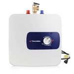 ThermoMate Mini Tank Electric Water Heater ES700 Hard Wired 6.5 Gallons Point of Use Water Heater for Instant Hot Water Under Kitchen Sink 120V 1440W