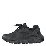 Nike Huarache Run Gs 654275-016 Kids Shoes Black/Black-Black