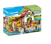 Playmobil 6927 Country Pony Farm with Pony Stalls and Storage Loft, Horse Toys, Fun Imaginative Role-Play, Playset Suitable for Children Ages 4+