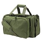 Osage River Tactical Shooting Gun Range Bag, OD Green , Light Duty (13.5 x 10.5 x 7.5) Inches