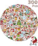 kecristv 300 Pcs Christmas Stickers