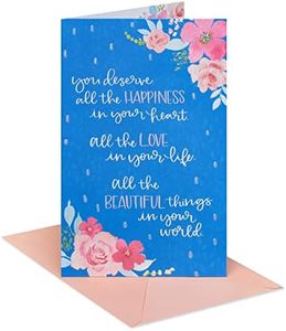 American Greetings Birthday Card for Sister (Celebrated and Loved)