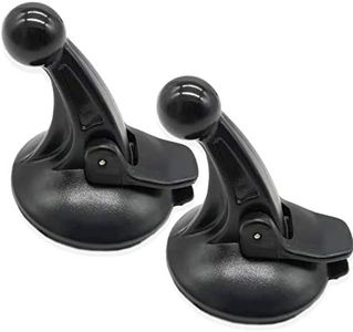 TIHOOD 2PCS GPS Windshield Mount Holder for Garmin Nuvi, Black