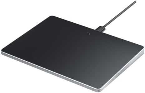 Yadkbo Wired Large USB Trackpad Touchpad for Windows 11/10, Grey Black