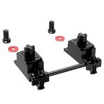 DUROCK Stabilizer V3, Screw in Stabilizers with 2u 6.25u 7u Wires, PCB Mount Keyboard Stabilizers for Mechanical Keyboards (V3 Nero 80% Kit)