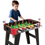 Amazon Brand - Jam & Honey Foosball Table - Big | Indoor Soccer Game for Boys & Girls | Perfect for Home, Resorts, Hotels, Schools | 6 Rows with 6 Handles, 18 Players