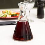 oberglas Smartserve Pisa Bar Carafe/Pitcher/Whiskey/Juice/Water/Milk/Tea/Rum/Wine Decanter Glass, 500ml, Transparent