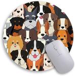 Immaturus Dog Mouse Pad, Cute Small