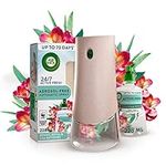 Air Wick Aerosol-Free Automatic Air Freshener Spray Kit| Eucalyptus| 1 Gadget, 1 Refill and 2 AA Batteries| 24x7 Active Fresh Odour Neutraliser | Lasts Up to 70 Days