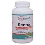 Way2Herbal Senna Capsules (120 Count Pack of 1)