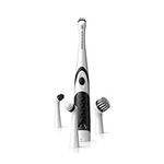 SonicScrubber Original Household Combi Brush - High Power Motor - 4 Replaceable Heads - Power Scrubbing – Use in Home, Kitchen & Bathroom - Cleans in Crevices - AA Batteries Included ​