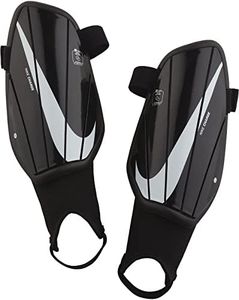 Nike Youth Charge Shin Guards (Black/White) (YS)