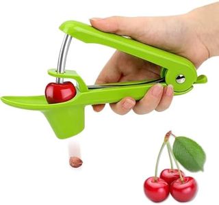 LSYZHX Cherry Pitter, Olive Pitter, Cherry Stoner, Green, Stainless Steel, Plastic Handle