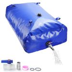 Sukudon Large-Capacity Water Container Collector Barrel Water Storage Bladder Tank Bag - Portable and Foldable for Emergency Water Delivery, Irrigation, and More (540L)540L