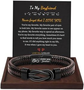 Valentines Day Gifts for Him Boyfriend Gifts from Girlfriend I Love You Gifts for Him Boyfriend Knot Infinity Birthday Gifts for Boyfriend Wedding Anniversary Christmas Jewelry