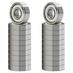 MAPLE ACE 608-ZZ Ball Bearing 8x22x7mm 608 ZZ Metal Shielded (PCs 20)