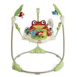 Fisher-Price Activity Centre Forest-Friends, Frog, for Newborns with Music and Lights, Multicoloured, K7198