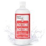 Acetone Nail Polish Remover - Made in Canada - Acetone Gel Polish Remover Shellac Nail Polish Remover Acetone (473 ml / 16 oz)