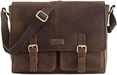 LEABAGS Leather Briefcases for Men 