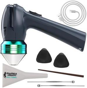 Mamba Original 1g Gray Electric Portable Herb Grinder. USB Powered Essential Kitchen Mill for Grinding