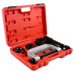 Jackma555 Heavy Duty Ball Joint Press & U Joint Removal Tool Kit with 4x4 Adapters