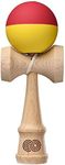 Kendama USA Kaizen Half Split Red & Yellow Silk Matte