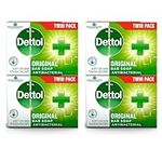 Anti-Bacterial Original Soap 2 x 100 g - Pack of 2 Home & Hatch Family Pack of Dettol Soap (Total 4 Bars)