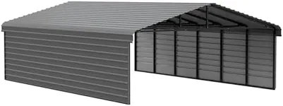 Arrow Carports Galvanized Steel Car