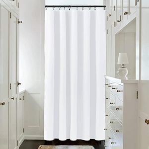 NICETOWN 50% Light Filtering Vertical Blinds for Sling Door, Window Curtains, Privacy 50% Blackout Curtains for Patio, Extra Wide Drapes (White, W70 inches x L84 inches, Single Panel)