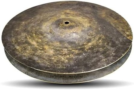 Dream Cymbals and Gongs DMHH14 Dark Matter Series Hi Hat Cymbal - 14 inch